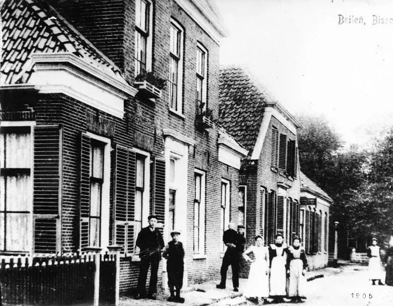 Bisschopsstraat, Beilen - 1905